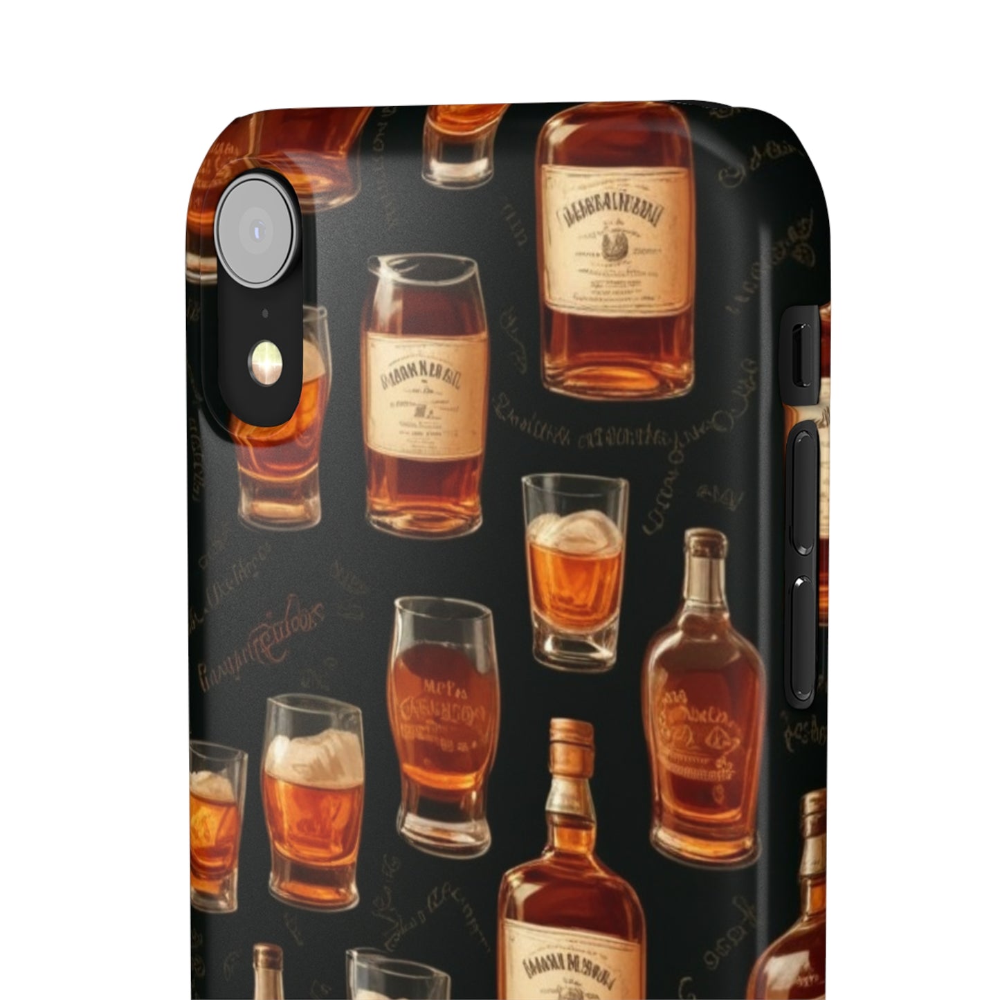 Whiskey Pattern Snap Cases
