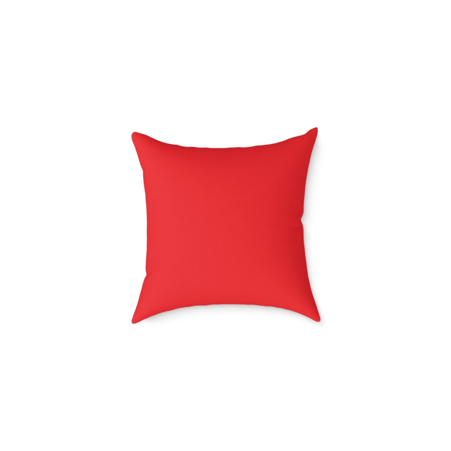 American Football Square Poly Canvas Pillow