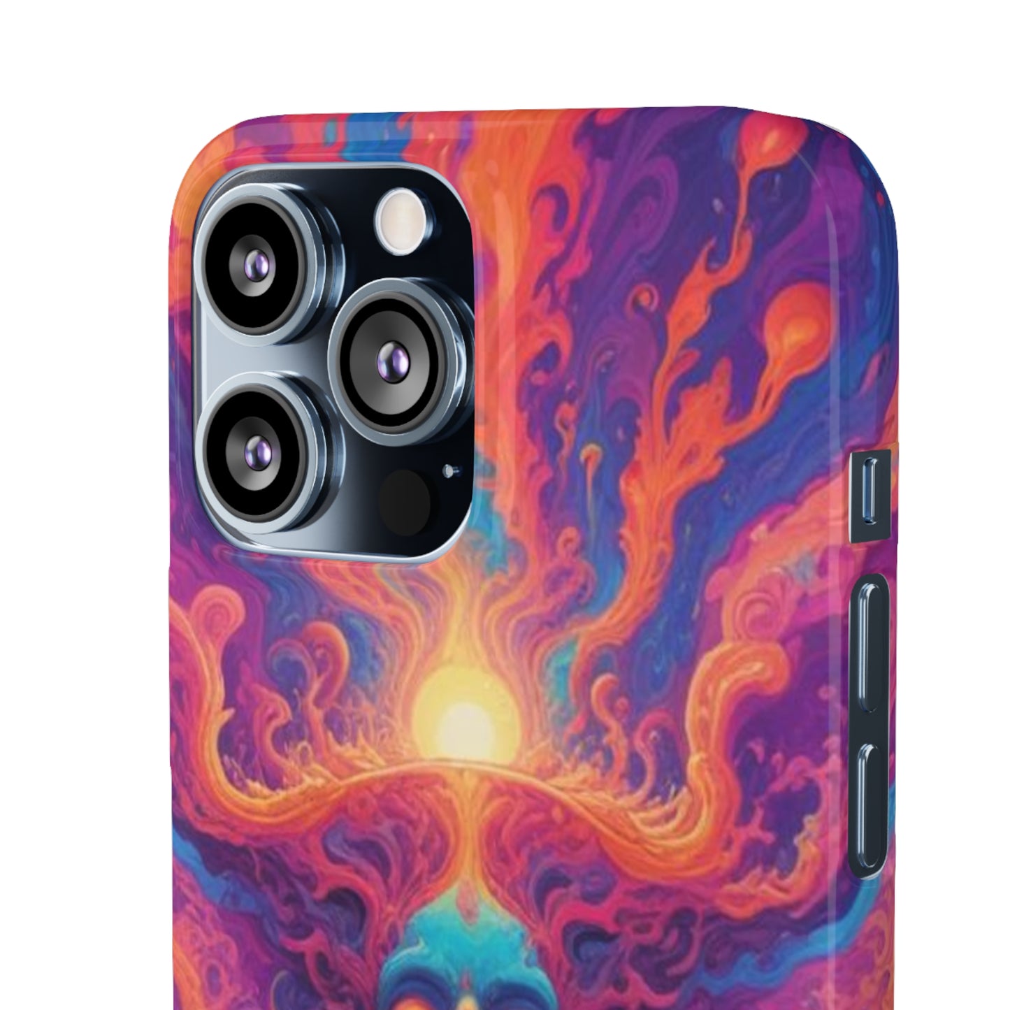 Trippy Pattern Snap Cases