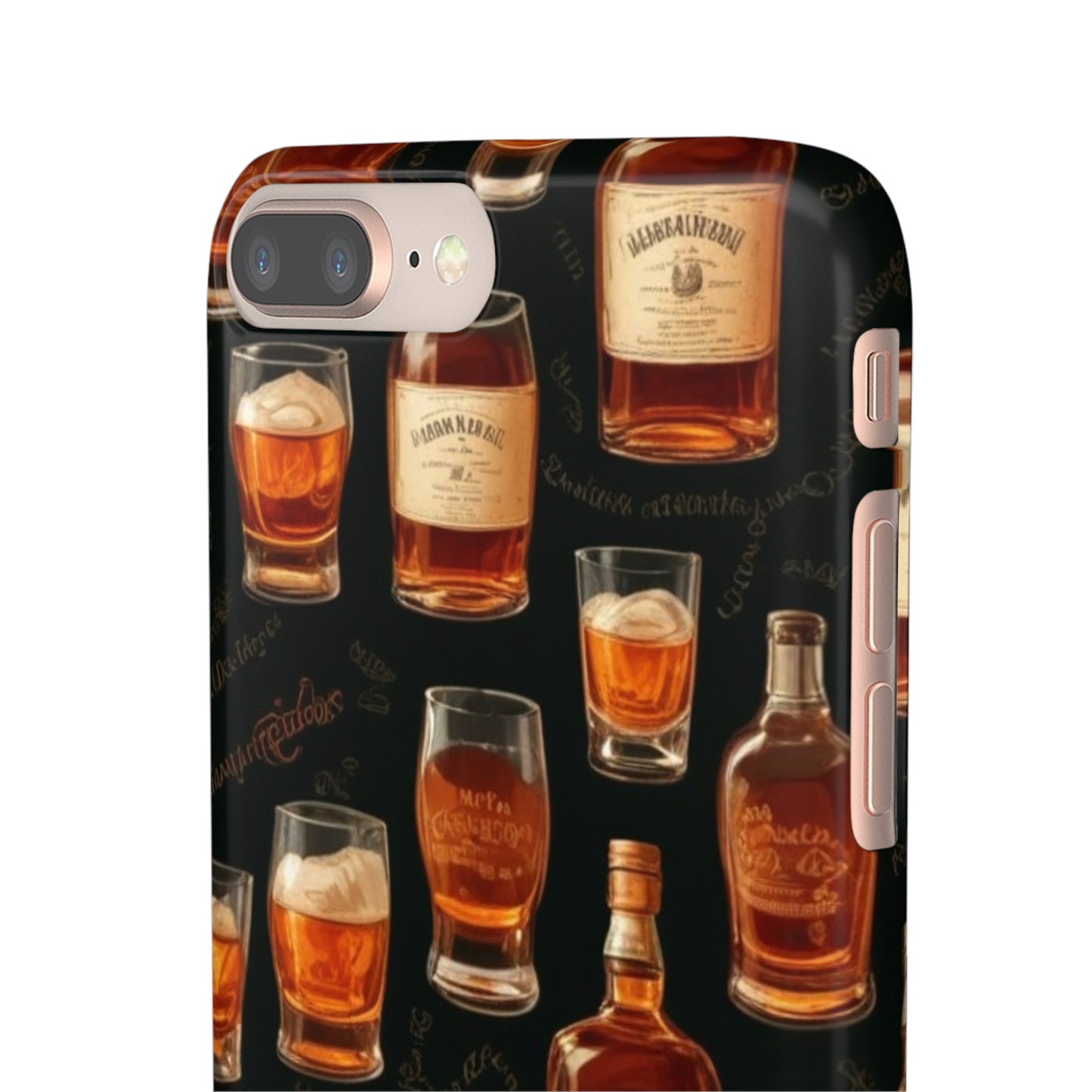 Whiskey Pattern Snap Cases