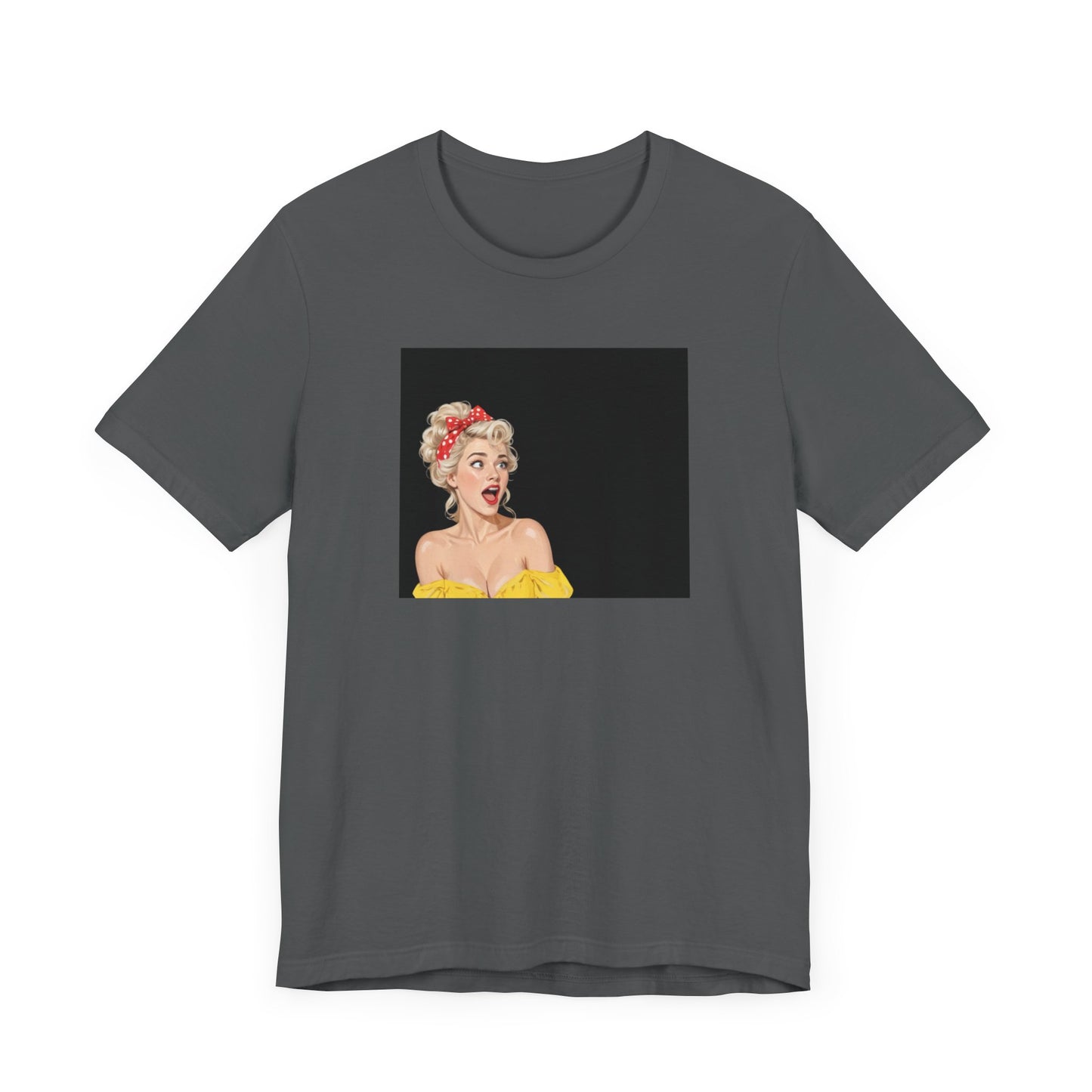 What Unisex  Jersey Short Sleeve Tee