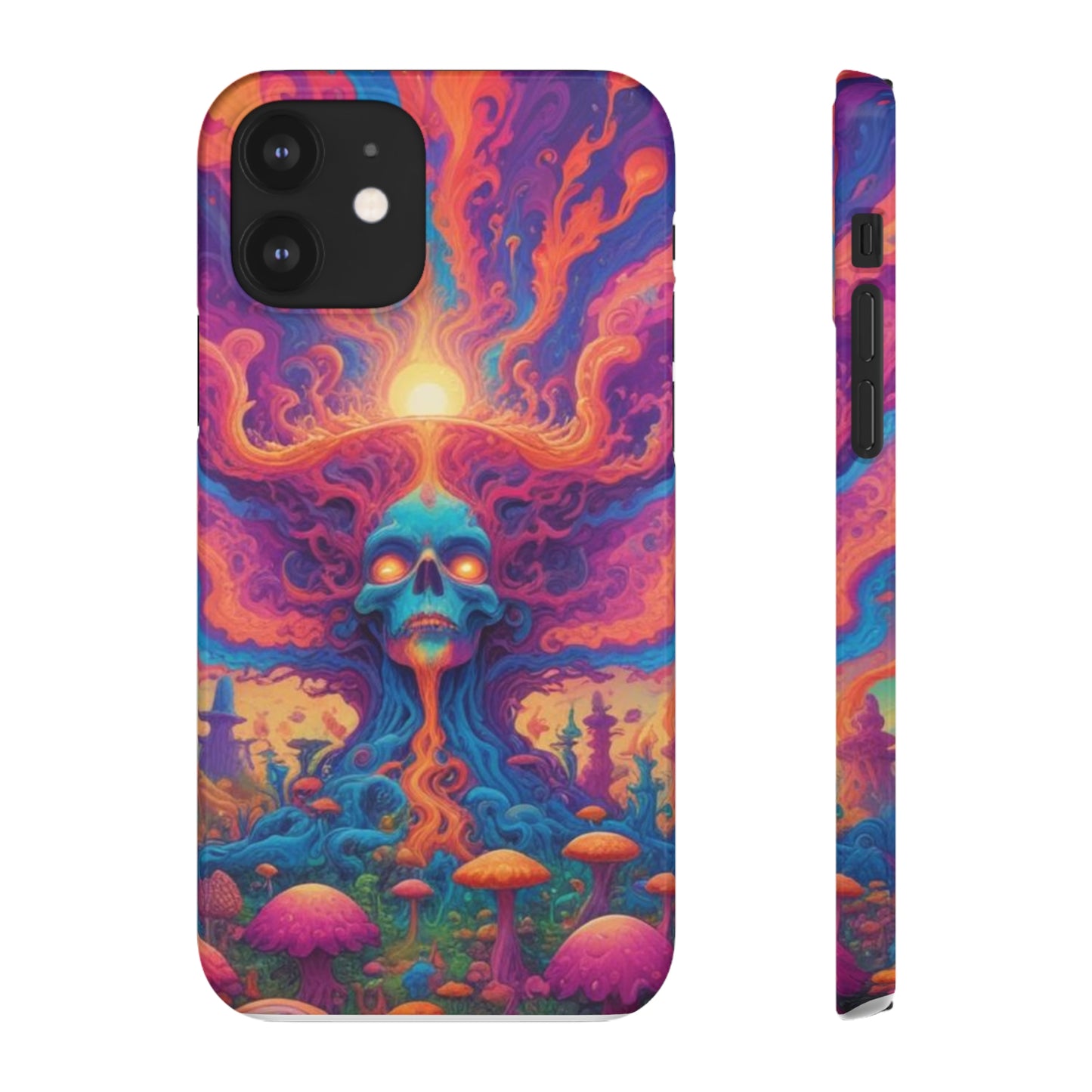 Trippy Pattern Snap Cases