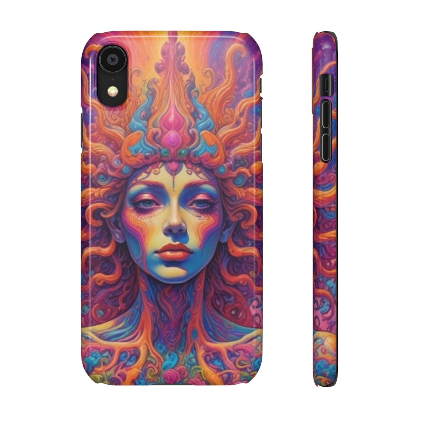 Trippy Pattern Snap Cases