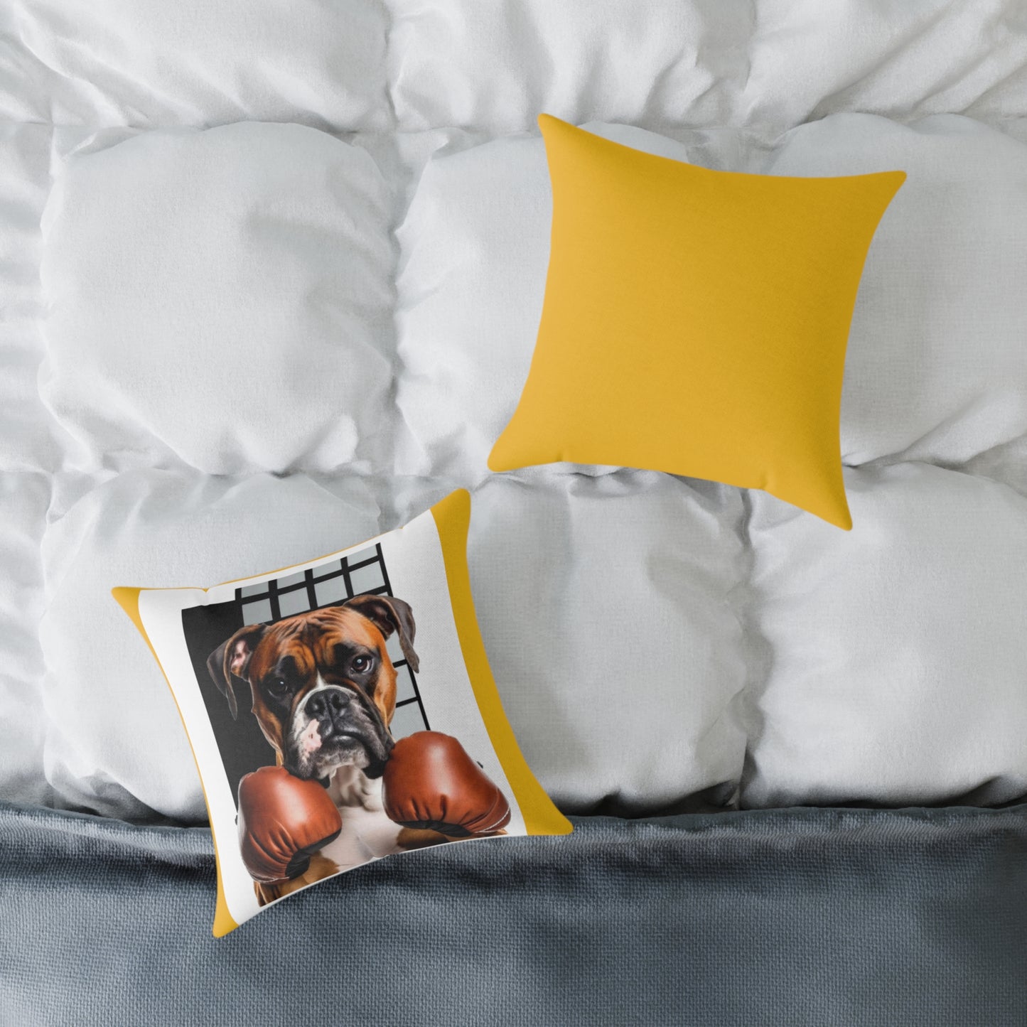 Square Poly Canvas Pillow
