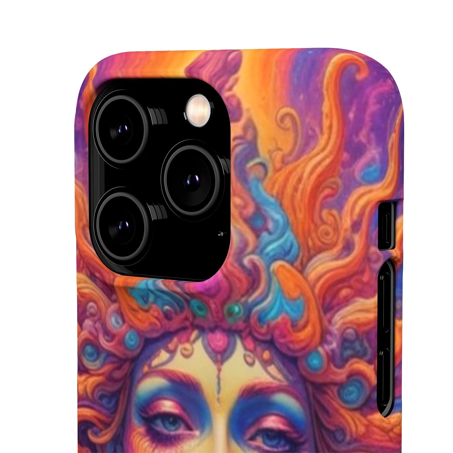 Trippy Pattern Snap Cases