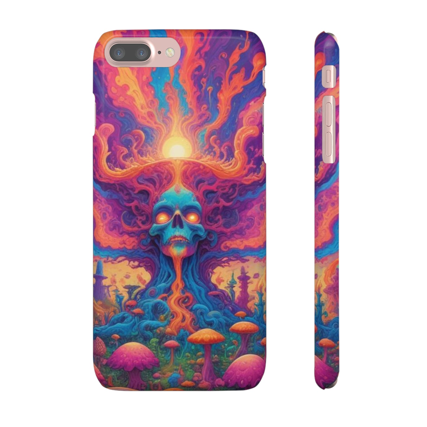 Trippy Pattern Snap Cases