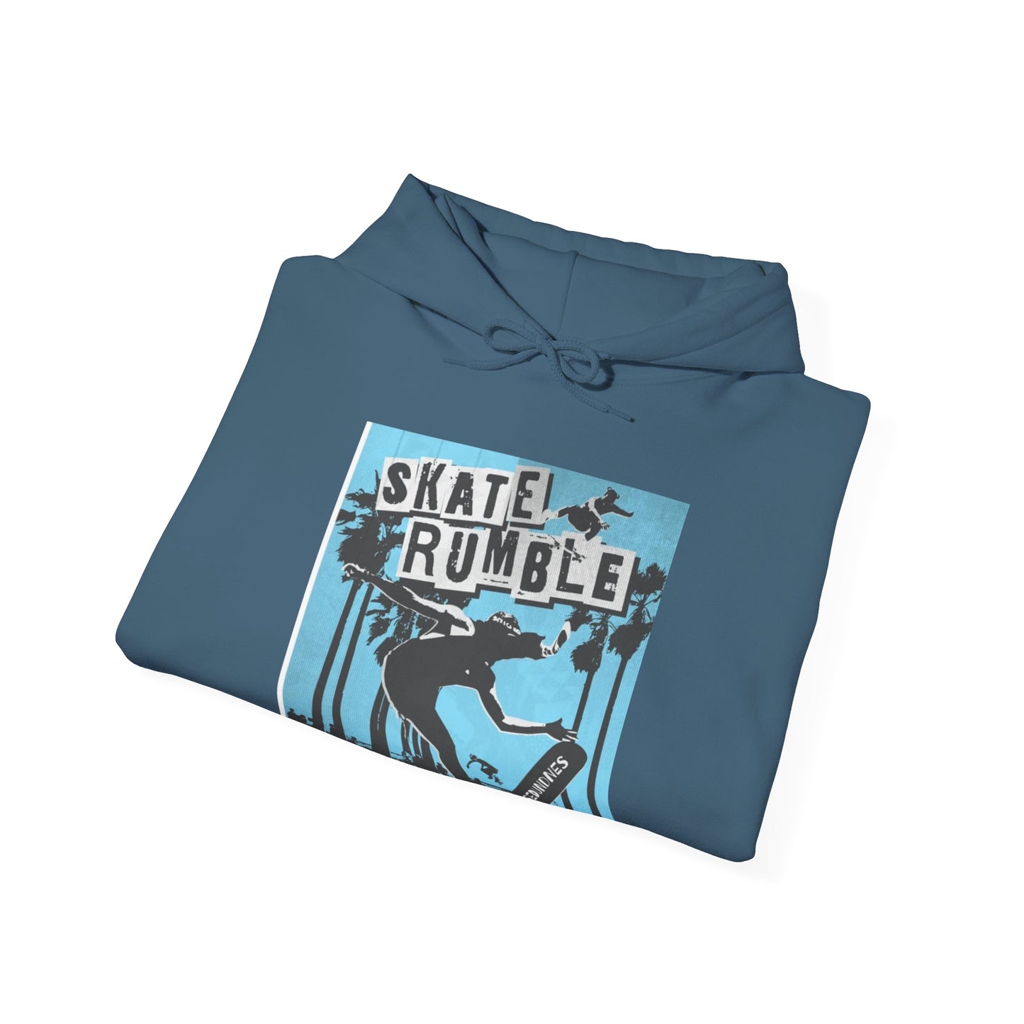 Skate rumble Unisex Heavy Blend™ Hooded Sweatshirt