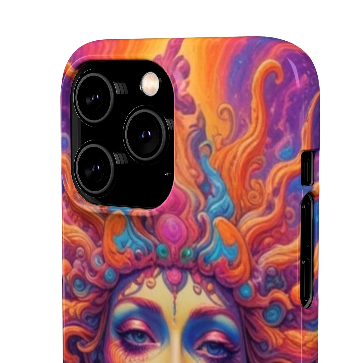 Trippy Pattern Snap Cases