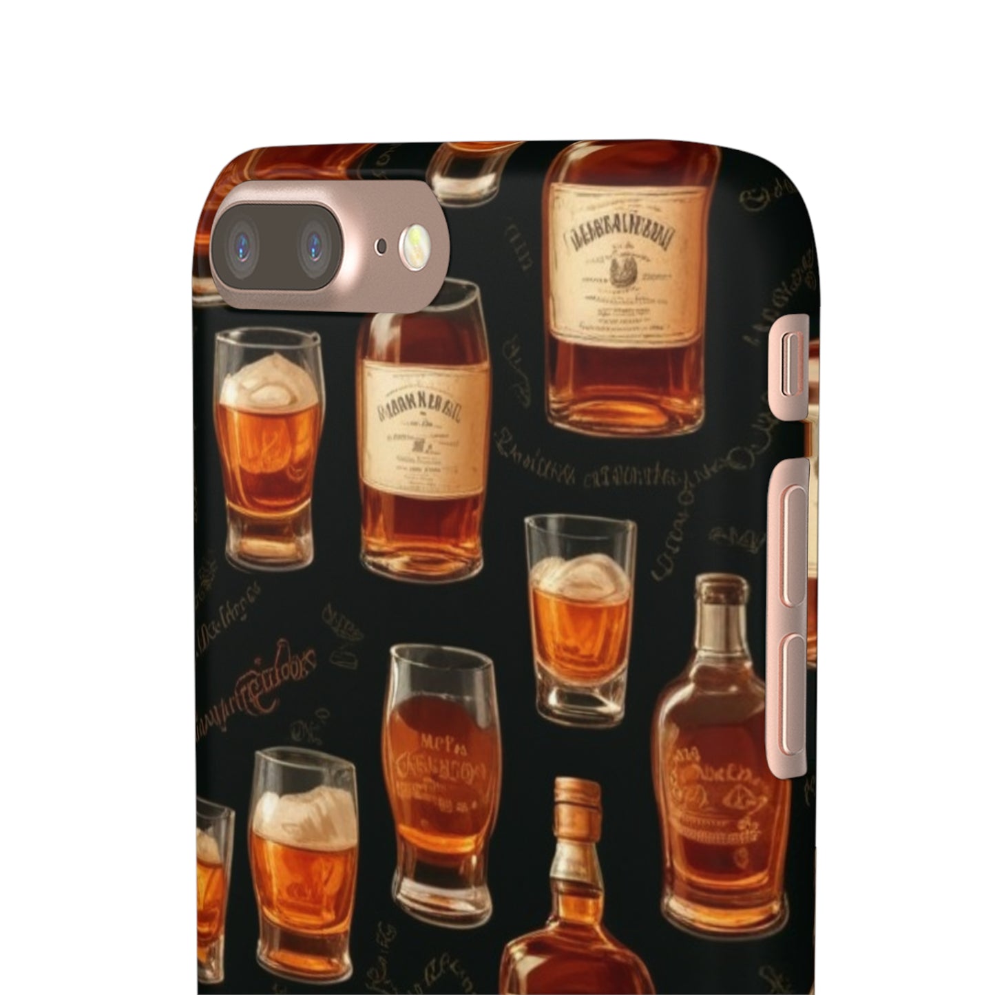 Whiskey Pattern Snap Cases