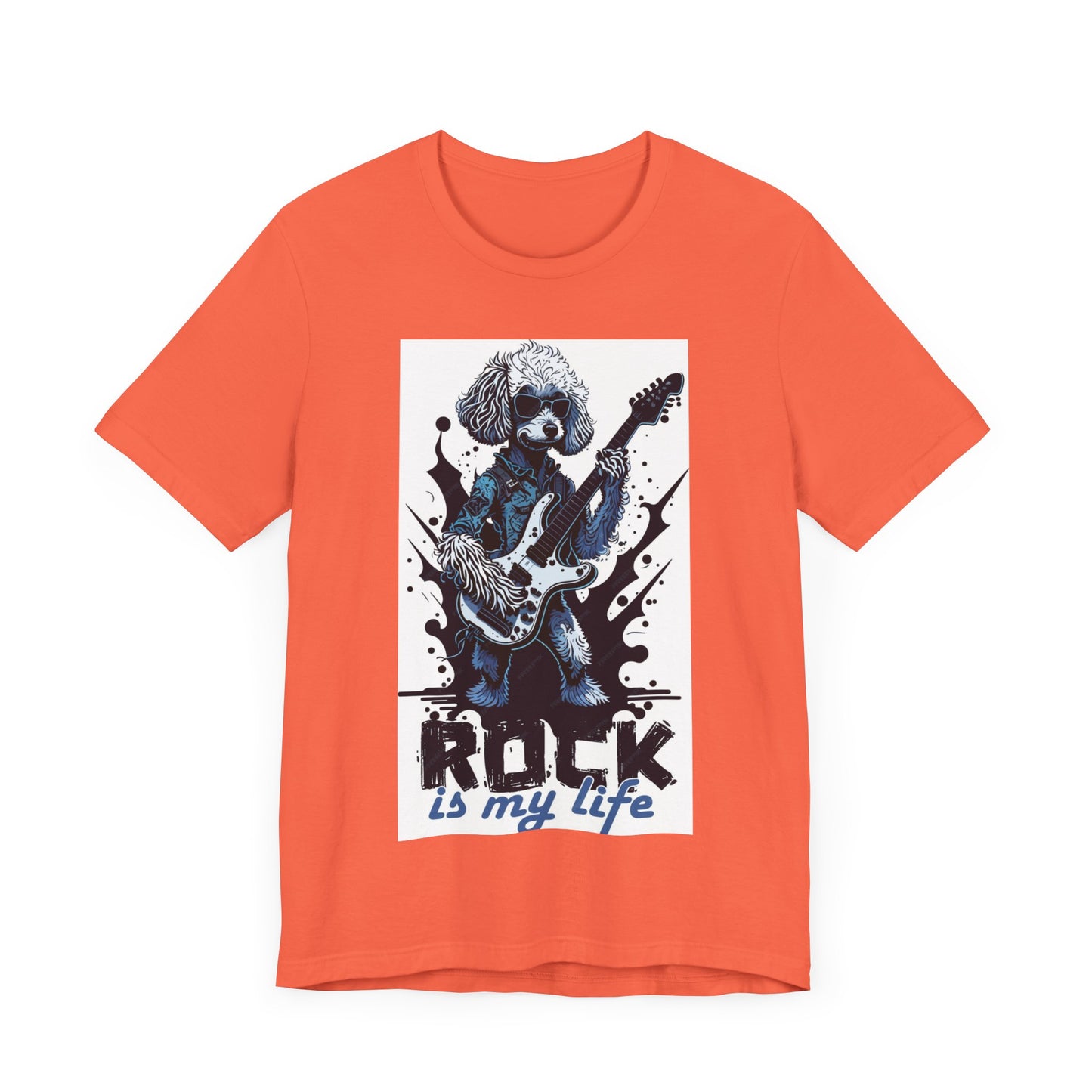 Unisex Jersey Sleeve Short  Tee