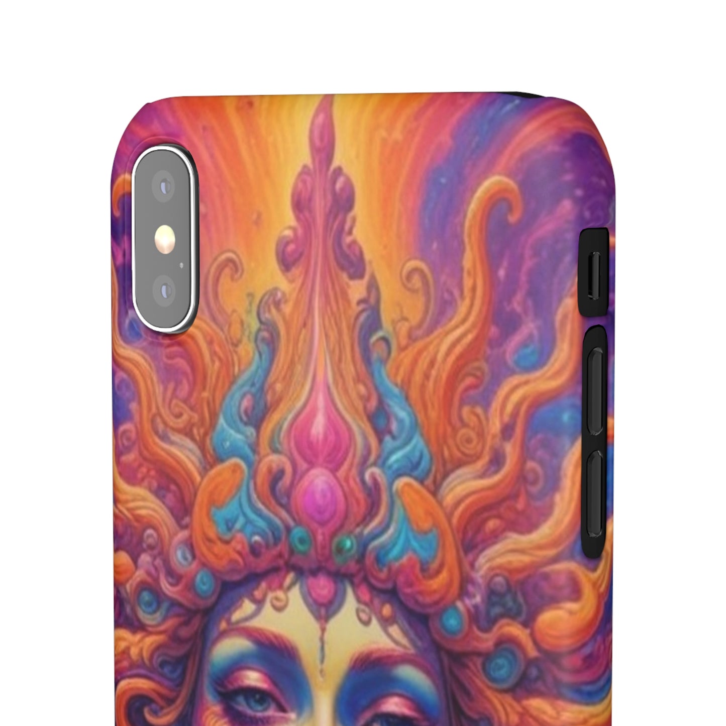 Trippy Pattern Snap Cases
