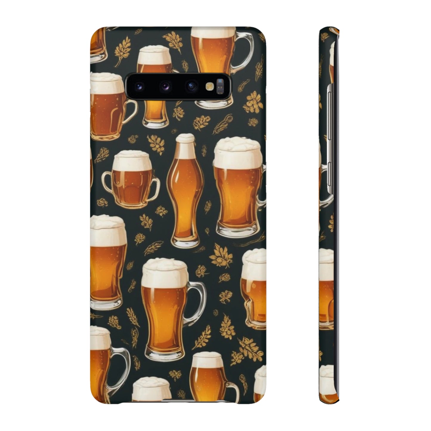 Beer Pattern Snap Cases