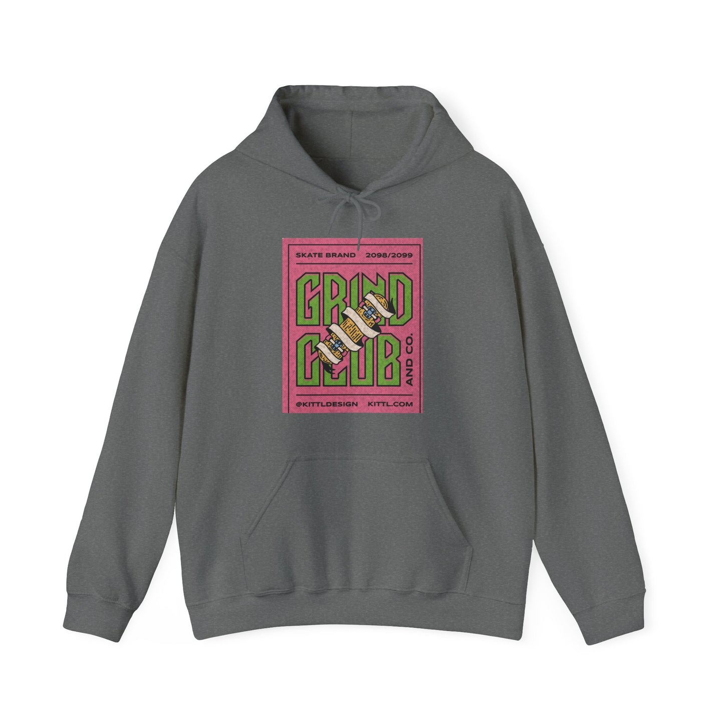 Grind Club  Unisex Heavy Blend™ Hooded Sweatshirt