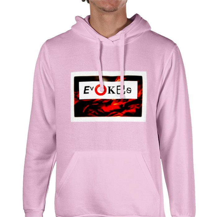 Evokes Multi Color Printed Hoodies For Men