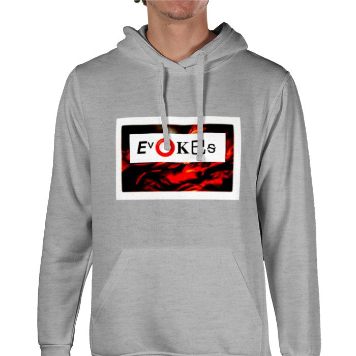 Evokes Multi Color Printed Hoodies For Men