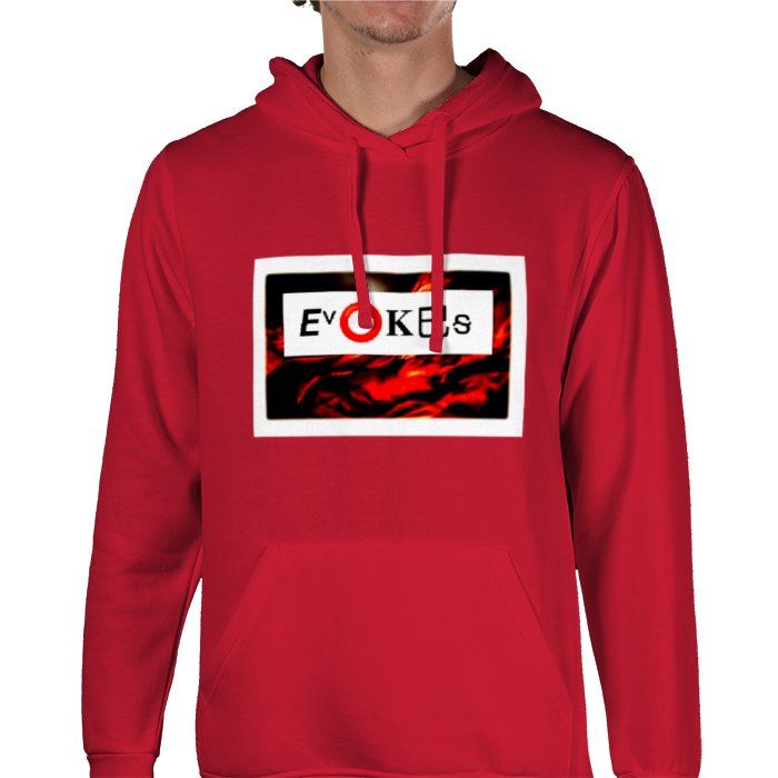 Evokes Multi Color Printed Hoodies For Men
