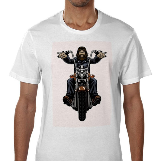 EST Biker One Printed T-Shirt for Men and Women Stylish