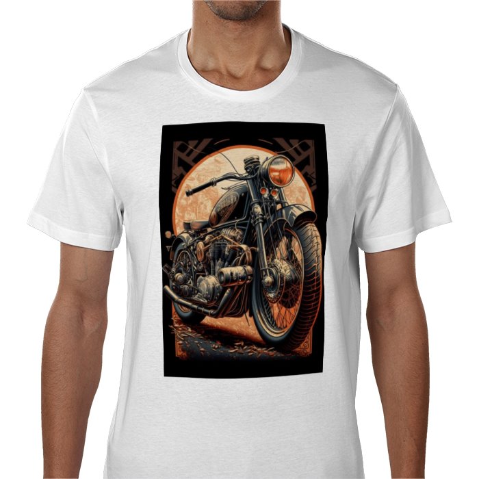 EST Biker One Printed T-Shirt for Men and Women Stylish