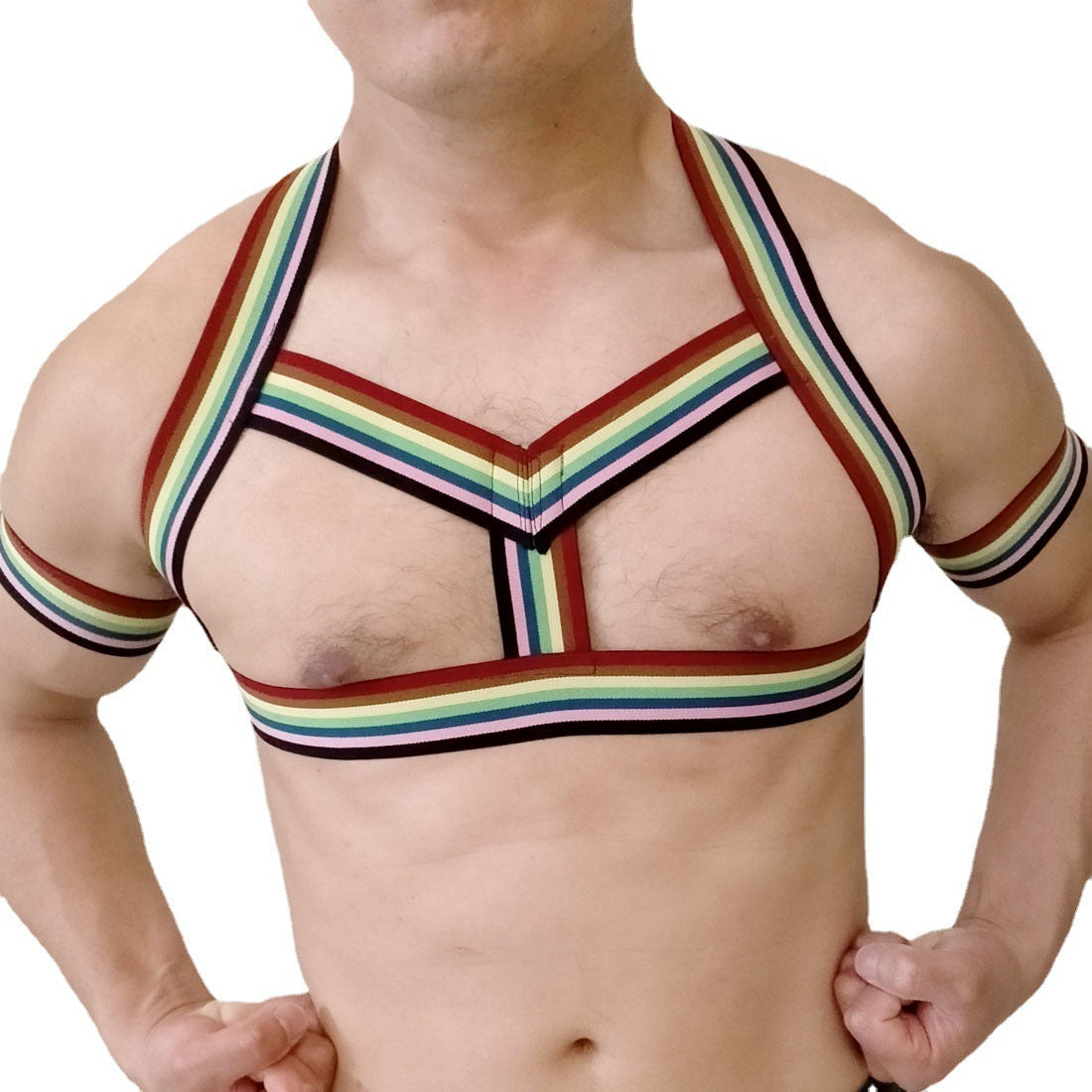 Men's Stage Performance Chest Strap