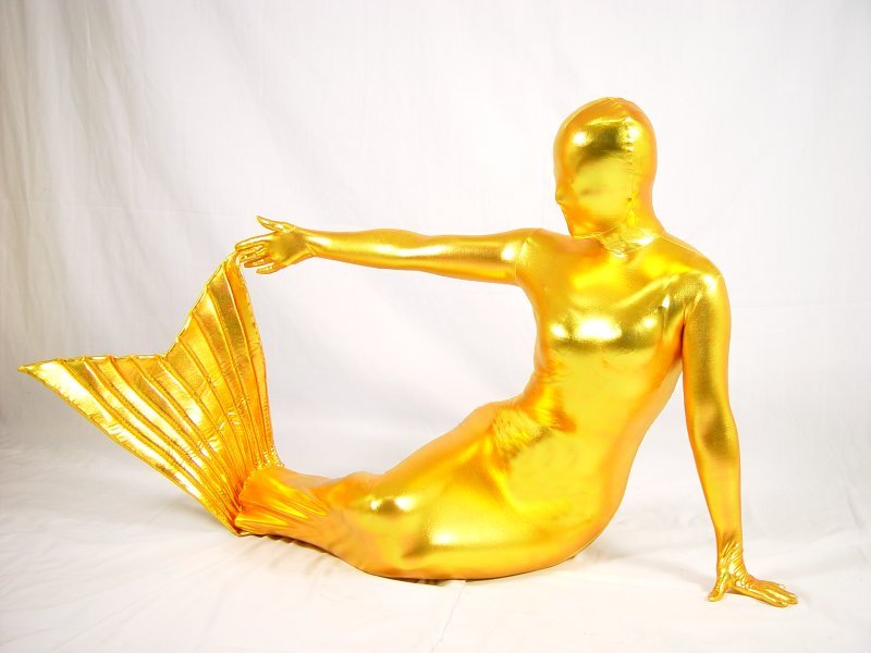 Golden Mermaid All Inclusive Bodysuit