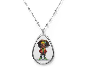 Bob marley reggae music rasta Gift, Wedding Necklace, Bridesmaid Gift, Necklace with Photo, Mothers Day Gift Waterproof Jewelry, Gift Inactive