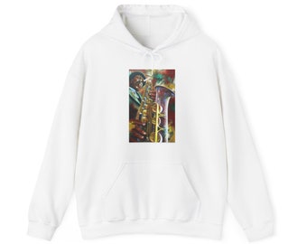 Black jazz Art Music Sweatshirt hooded shirt Fathers day gift own it shirt pullover gift 911 help yourself shirt grandma grandad Inactive